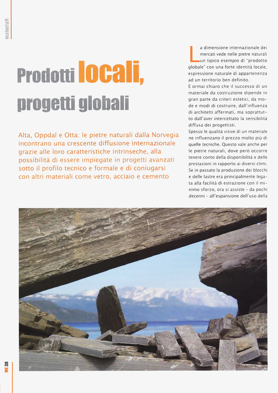 Prodotti locali, progetti globali